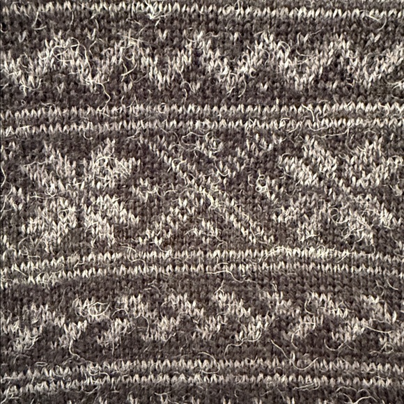 Telluride Clothing Co Full Zip Quilted Puffer Vest Black Gray Snowflake Large - Picture 6 of 12